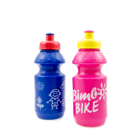 KULACS 350ML BIMBO BIKE GYEREK PINK ÉS KÉK SZÍNBEN