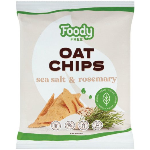 Foody hummus- vagy zabalapú gluténmentes chips