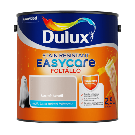 DULUX EASYCARE 2,5L KASMÍR KENDŐ    DISZPERZIÓS FALFESTÉK