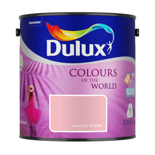 DULUX NAGYVILÁG SZÍNEI 2,5L HAMVAS RÓZSA