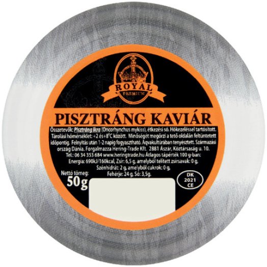 Royal pisztráng kaviár