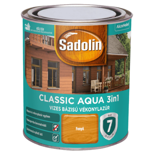 SADOLIN CLASSIC AQUA FENYŐ 0,75 L