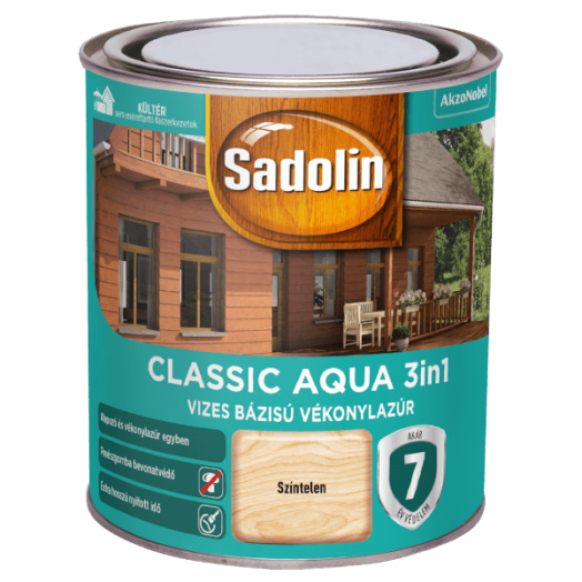 SADOLIN CLASSIC AQUA SZÍNTELEN 0,75 L