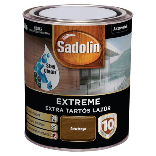 SADOLIN EXTREME 0,7L VIZES GESZTENYE VASTAGLAZÚR