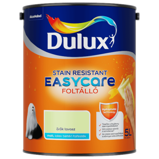 DULUX EASYCARE 5L ÖRÖK TAVASZ       DISZPERZIÓS FALFESTÉK