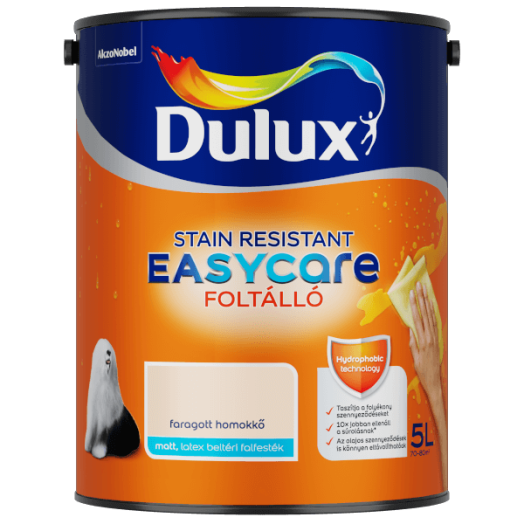 DULUX EASYCARE 5L FARAGOTT HOMOKKŐ  DISZPERZIÓS FALFESTÉK