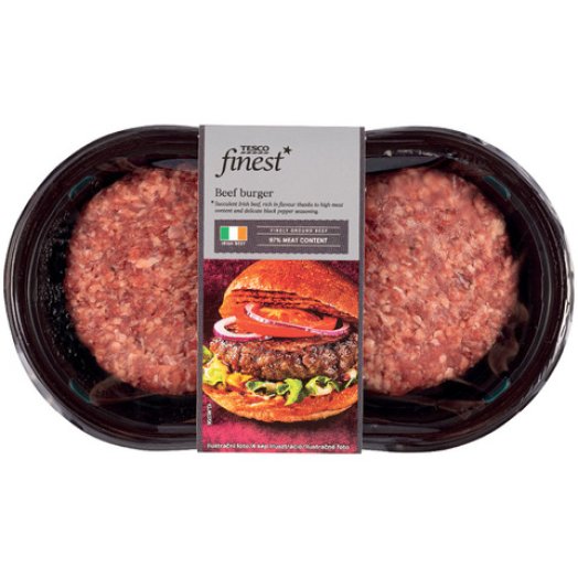 Tesco finest angus marhahúspogácsa