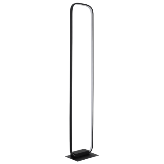 SILLA ÁLLÓLÁMPA FÉM MATT FEKETE, 1XLED 28W 1080LM 3000K
