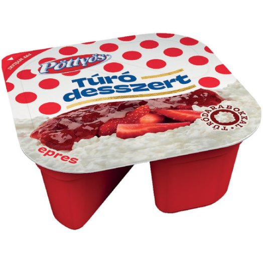Pöttyös túródesszert