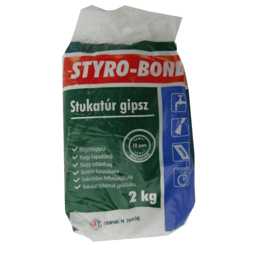 STUKATÚR GIPSZ 2KG (MŰA. TASAKOS)   *RÉGI: 183798*