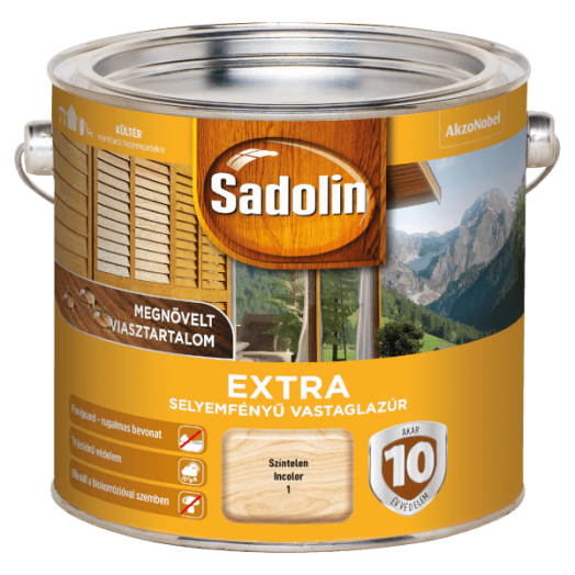 SADOLIN EXTRA SZÍNTELEN 2,5 L