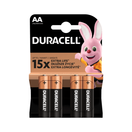 DURACELL BASIC ELEM AA 4DB/CSOMAG