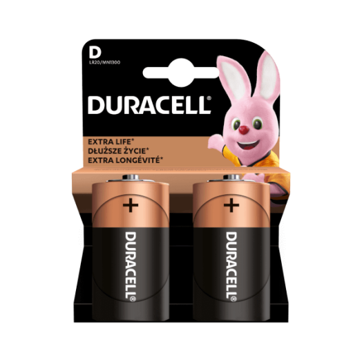 DURACELL BASIC D ELEM (GÓLIÁT) 2DB/CSOMAG