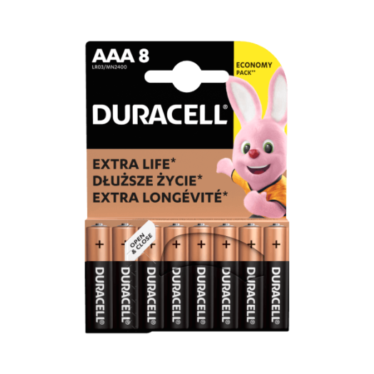 DURACELL BASIC ELEM AAA 8DB/CSOMAG