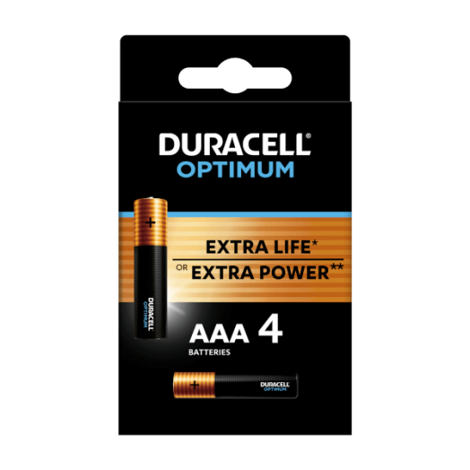 DURACELL OPTIMUM ELEM AAA 4DB/CSOMAG