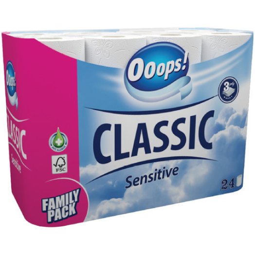 Ooops! Classic Sensitive toalettpapír