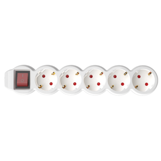 ELOSZTÓ 5-ÖS 1,5M 3×1MM2 KAPCSOLÓS