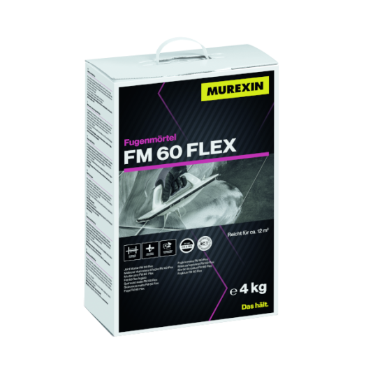 FM 60 FLEX FUGÁZÓ, 4 KG EZÜSTSZÜRKE 105 VÍZLEPERGETŐ