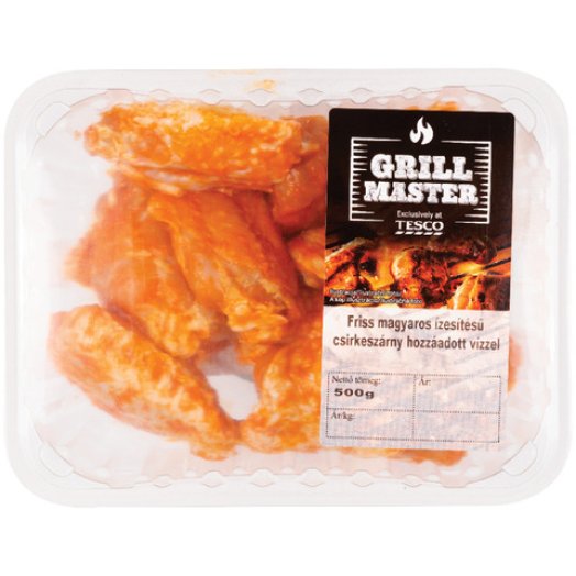 Grill Master magyaros fűszerezésű csirkeszárny