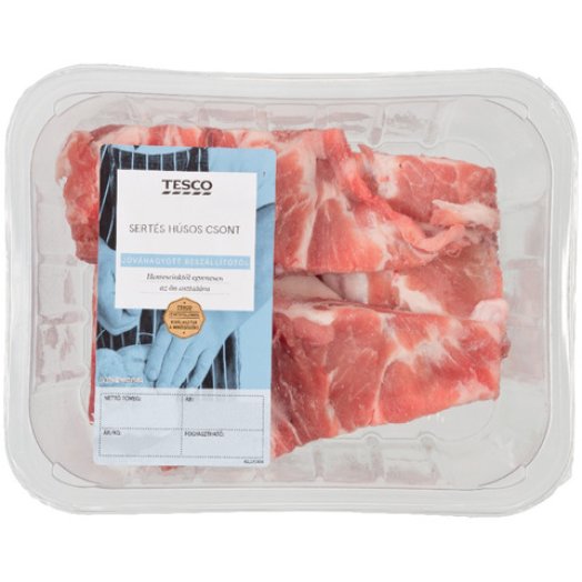 Tesco sertéshúsos csont
