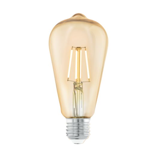 LED FÉNYFORRÁS E27 4W 270LM 2200K ST64 BOROSTYÁN