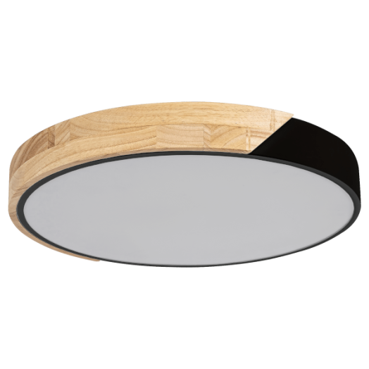 MAPLE LED MENNYEZETI LÁMPA 24W 1890LM 4000K IP20 41,5CM FA-MATT FEKETE