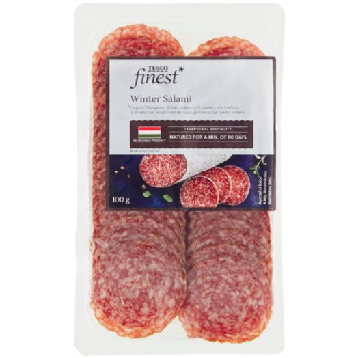Tesco finest szeletelt téliszalámi
