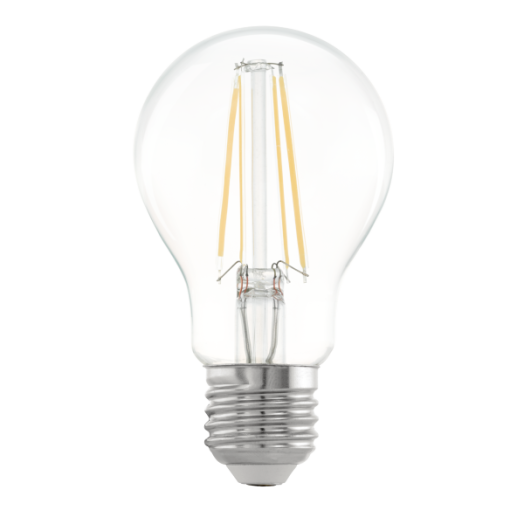 LED FÉNYFORRÁS E27 7W 806LM 2700K A60 ÁTLÁTSZÓ