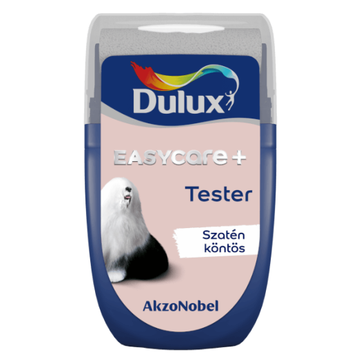 DULUX EC+ TESTER FOLTÁLLÓ+KOPÁSBIZTOS BELTÉRI FALFESTÉK 30ML SZATÉN KÖNTÖS