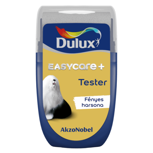 DULUX EC+ TESTER FOLTÁLLÓ+KOPÁSBIZTOS BELTÉRI FALFESTÉK 30ML FÉNYES HARSONA