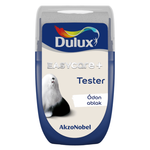 DULUX EC+ TESTER FOLTÁLLÓ+KOPÁSBIZTOS BELTÉRI FALFESTÉK 30ML ÓDON ABLAK