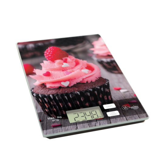 KONYHAI MÉRLEG MUFFIN MINTÁVAL, MAX. 5 KG MÉRÉSHATÁR