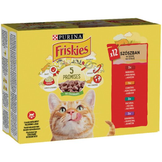 Friskies alutasakos macskaeledel
