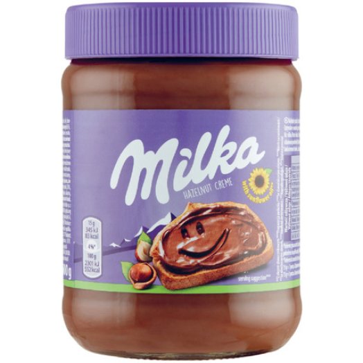 Milka mogyorókrém