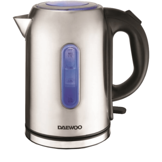 DAEWOO VÍZFORRALÓ, 2200 W, 1,7L, INOX DEK-1237