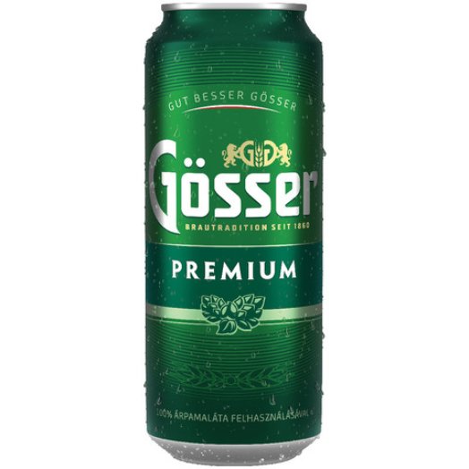 Gösser Premium dobozos sör