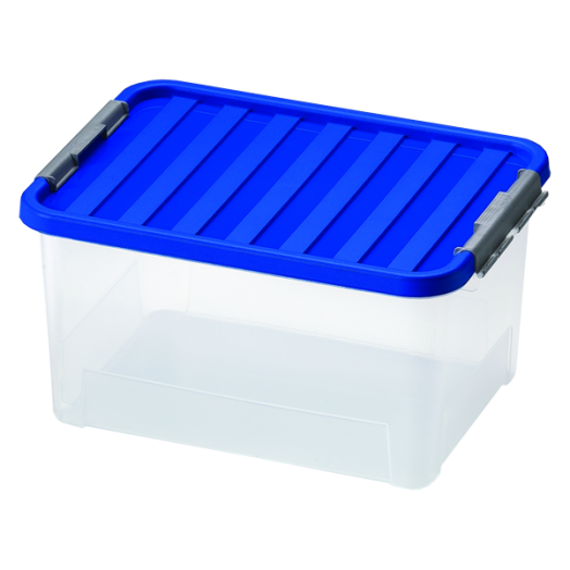 CLIPBOX TÁROLÓ ZÁRHATÓ 25L 1670     44X31X23 CM