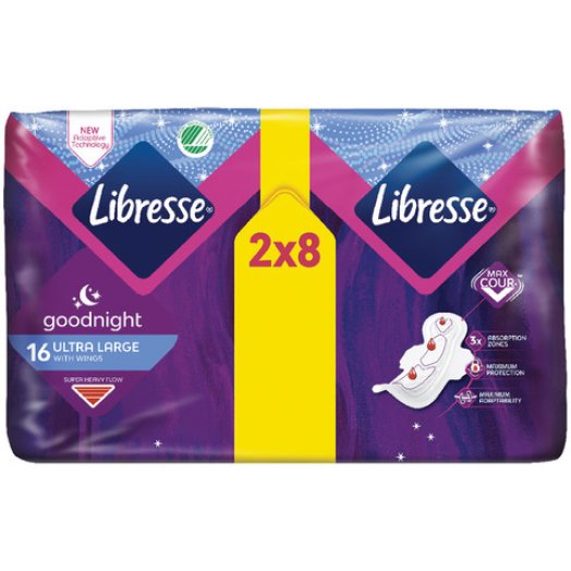 Libresse éjszakai egészségügyi betét