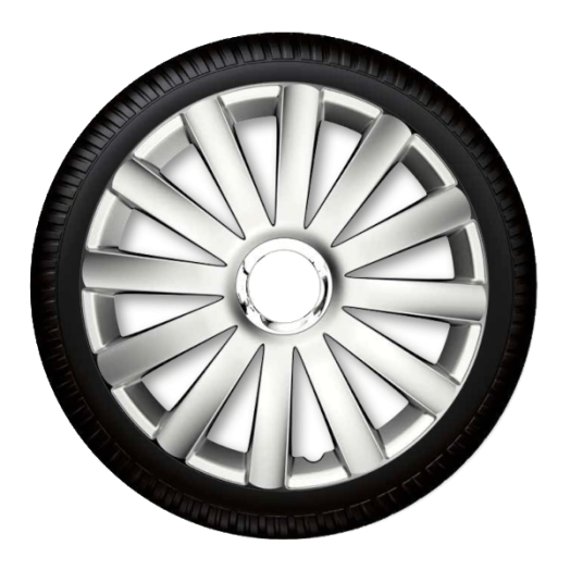 DÍSZTÁRCSA 14&quot; 1DB &quot;GREY2&quot;
