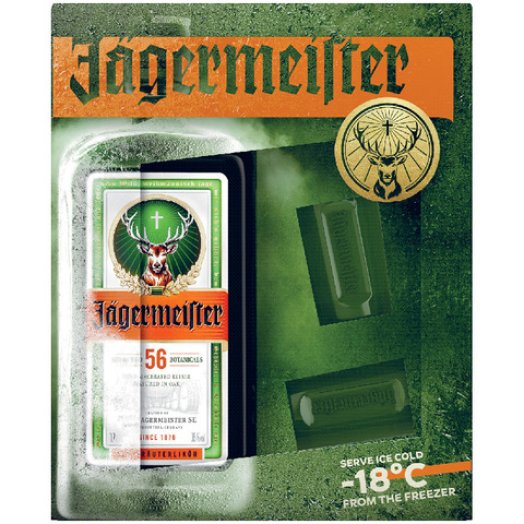 Jägermesiter ajándékcsomag 2 db pohárral