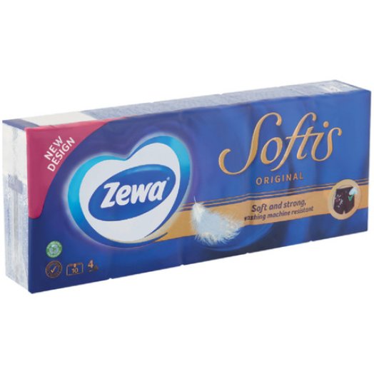 Zewa Softis papír zsebkendő