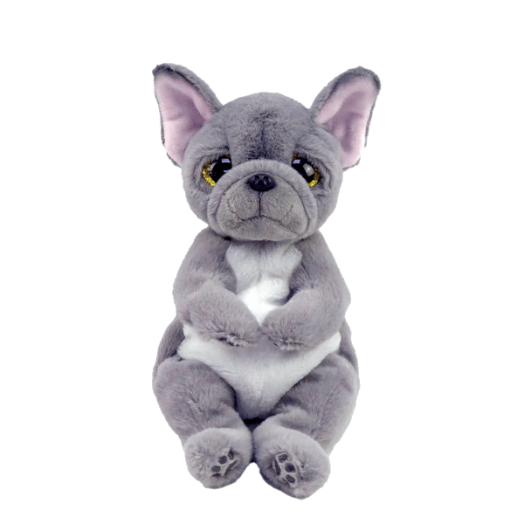 BEANIE BABIES PLÜSS FIGURA WILFRED SZÜRKE KUTYA 15 CM