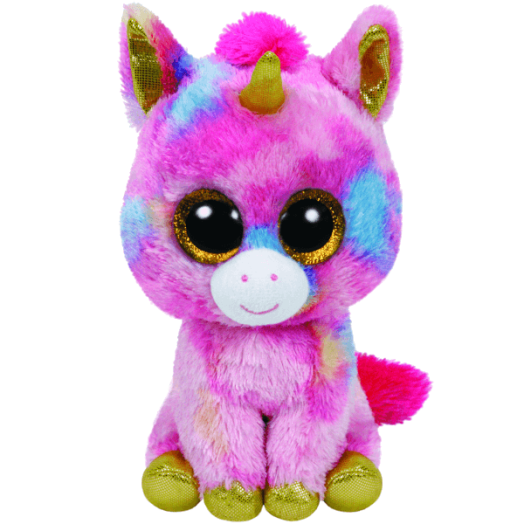 BOOS PLÜSS FIGURA FANTASIA SOKSZÍNŰ UNIKORNIS 15 CM