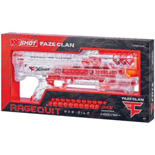 X-Shot FaZe Clan Ragequit szivacslövedékes játék fegyver