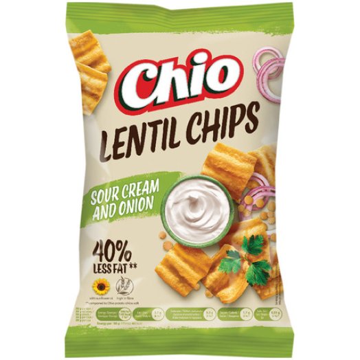 Chio hagymás-tejfölös lencsechips