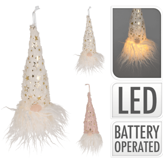 DEKOR MANÓ FEJ LEDES, 20CM, 2 FÉLE MODELL