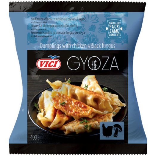 Vici csirkehúsos, fekete gombás gyoza