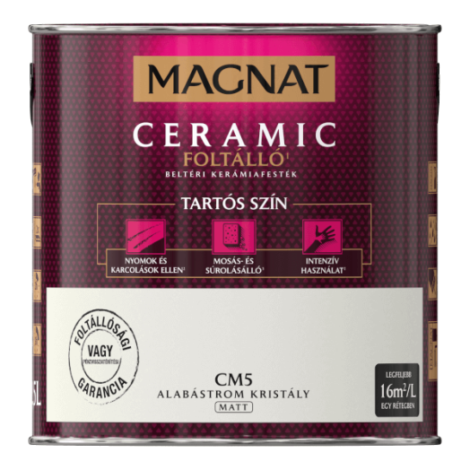 MAGNAT CERAMIC 2,5L BELTÉRI FALFESTÉK ALABÁSTROM KRISTÁLY CM5