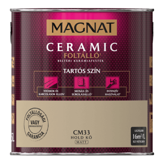 MAGNAT CERAMIC 2,5L BELTÉRI FALFESTÉK HOLD KŐ CM33