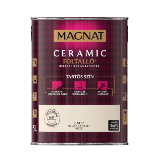 MAGNAT CERAMIC 5L BELTÉRI FALFESTÉK NEMES KRISTÁLY CM17